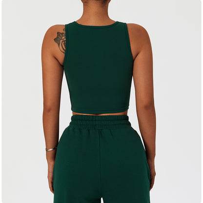 High support running vest