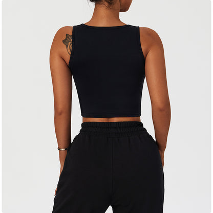 High support running vest