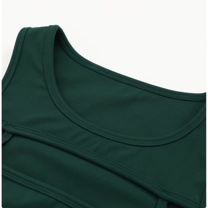 High support running vest