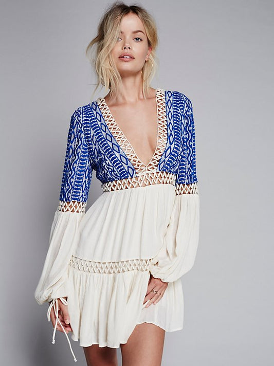 Embroidered dress