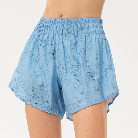 Printed running shorts
