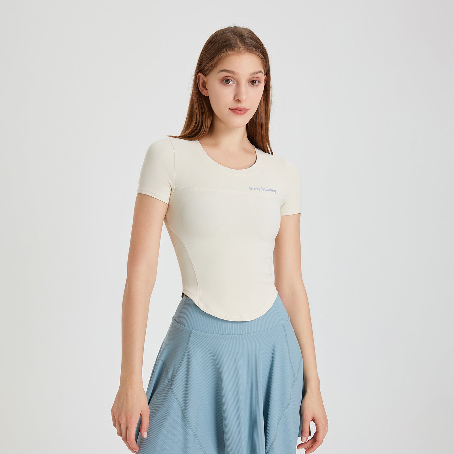 Cropped T shirt