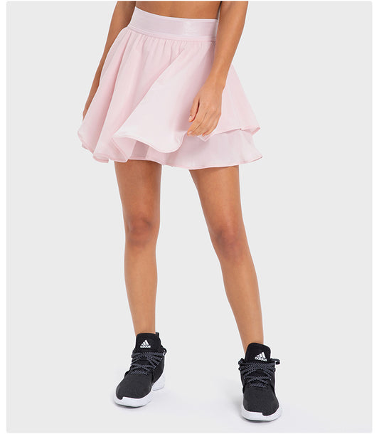 Layered skort