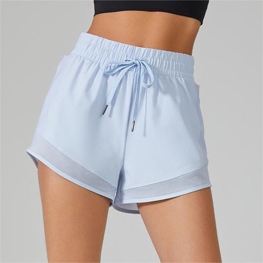 Quick drying mesh running shorts