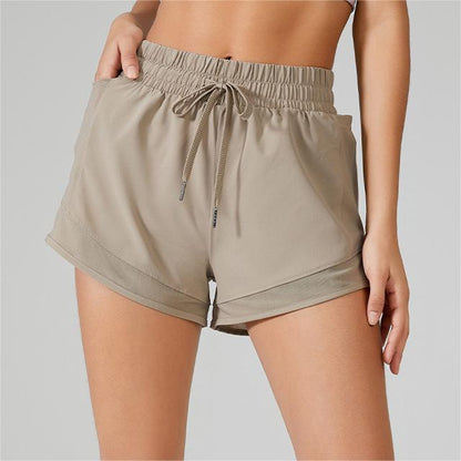 Quick drying mesh running shorts