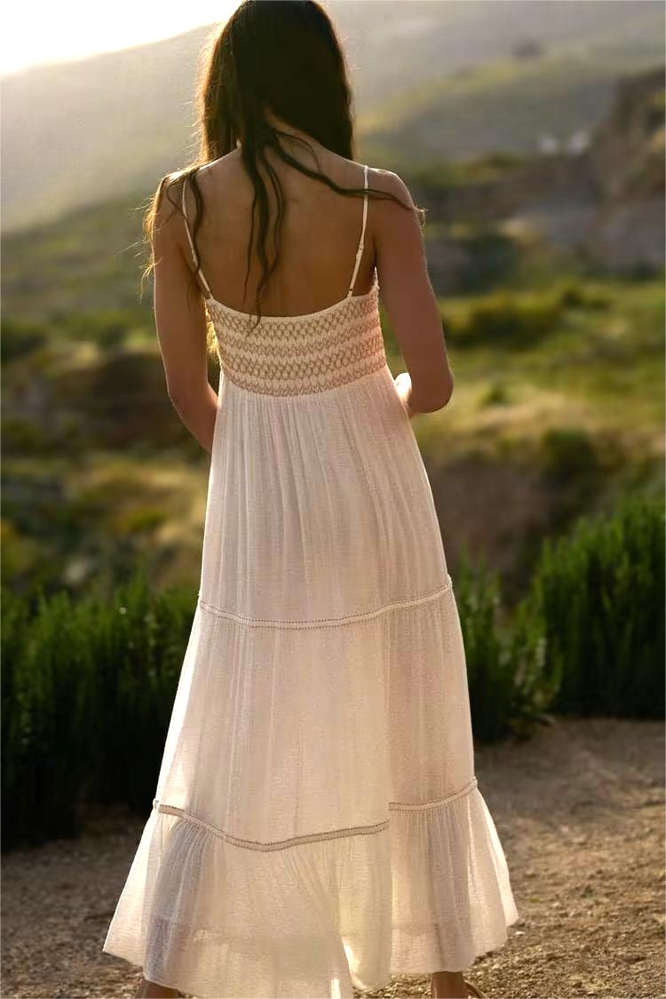 Cotton maxi dress