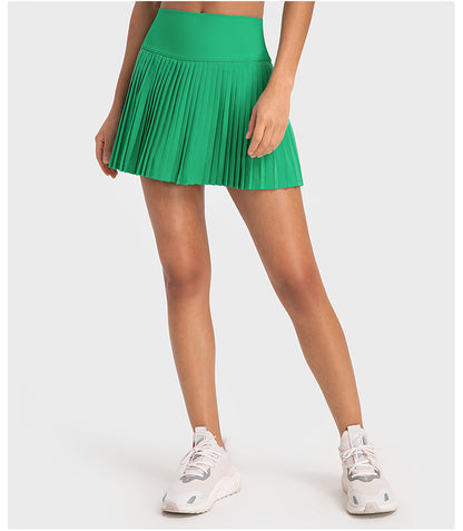 Pleated skort