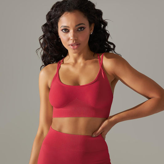 Seamless spots bra