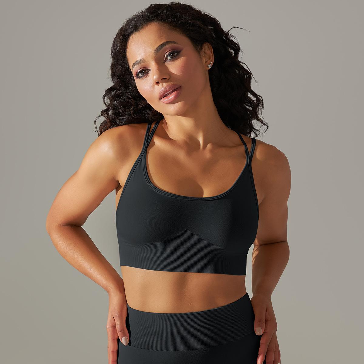 Seamless spots bra