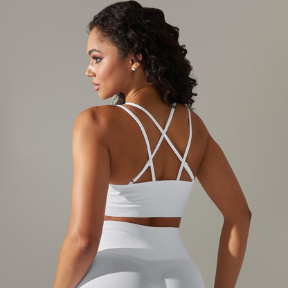 Seamless spots bra