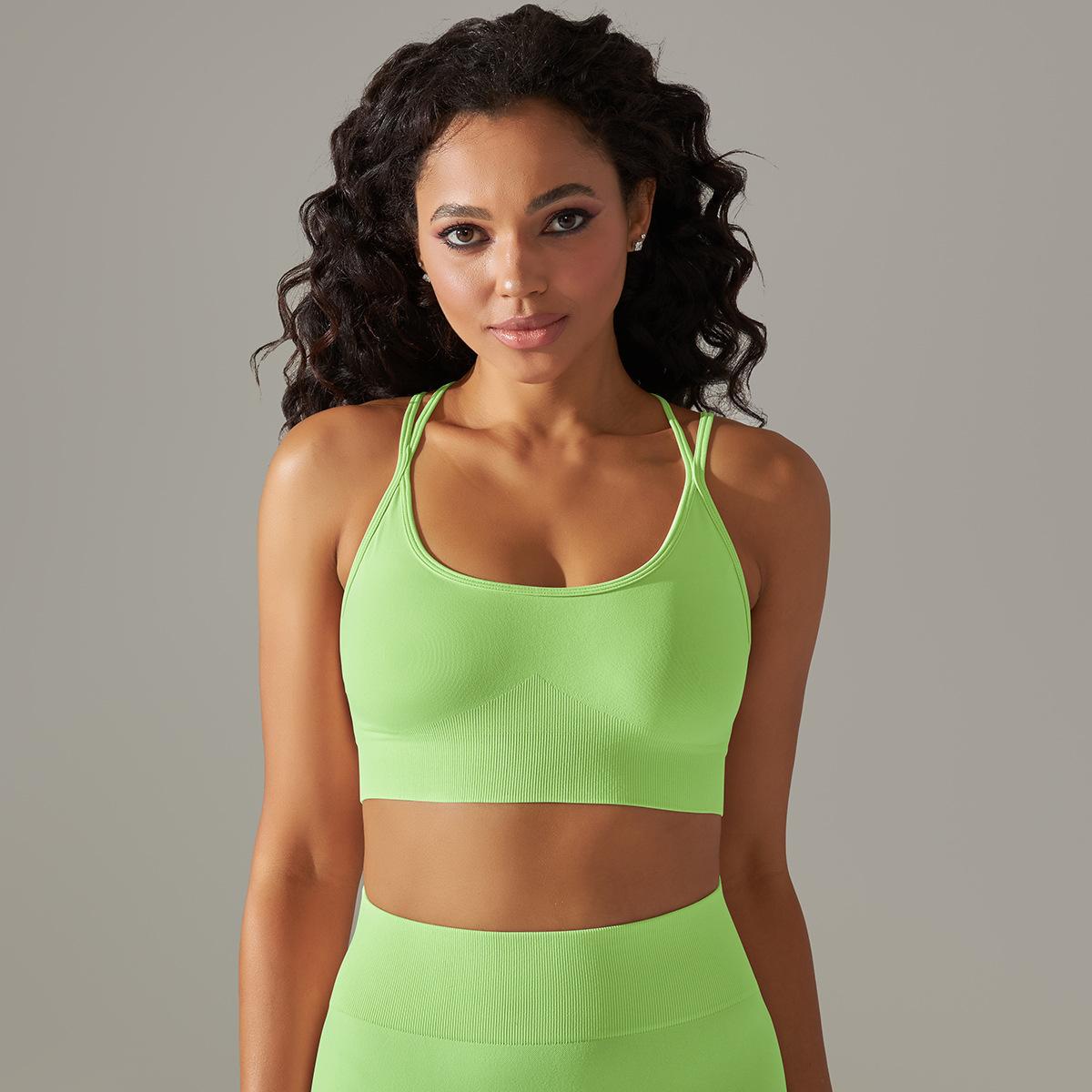 Seamless spots bra