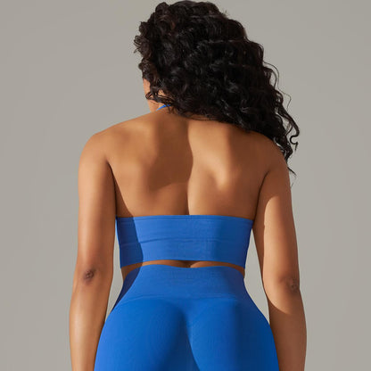 Seamless sports bra