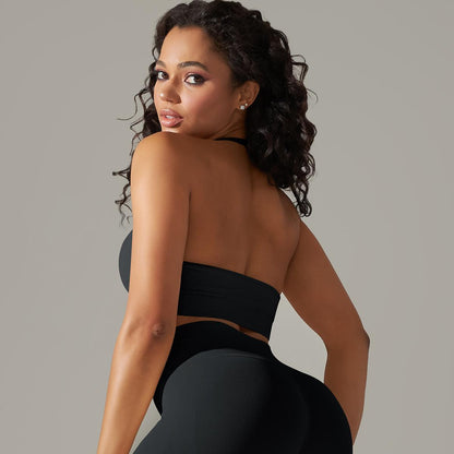 Seamless sports bra