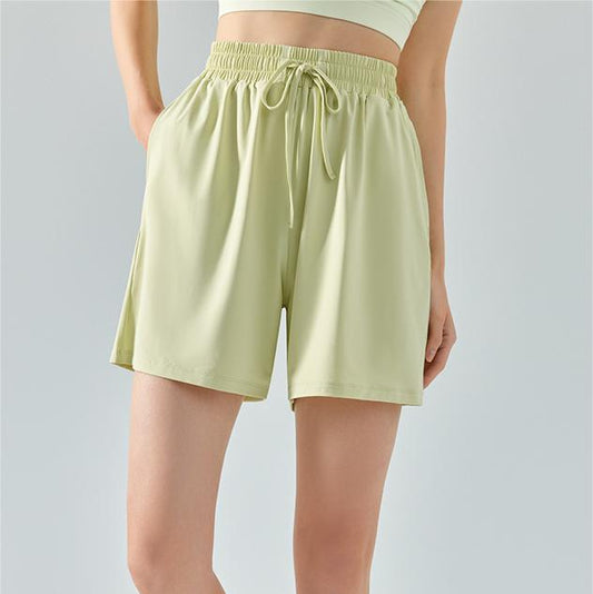 Breathable high waist shorts