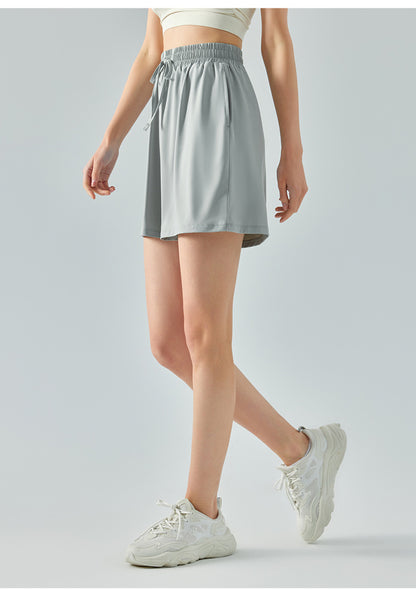 Breathable high waist shorts