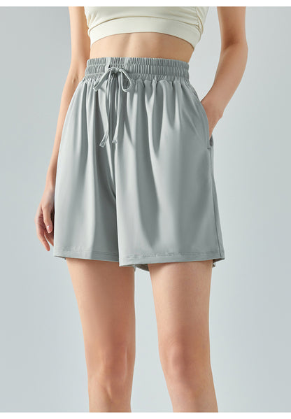Breathable high waist shorts