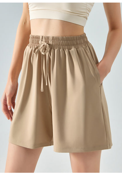 Breathable high waist shorts