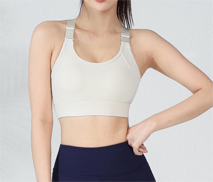 Cut out back sports bra