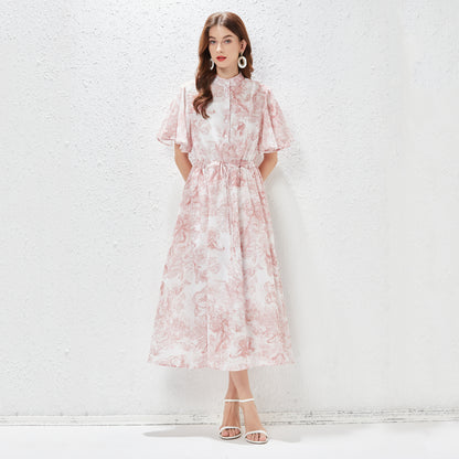 Printed summer dress