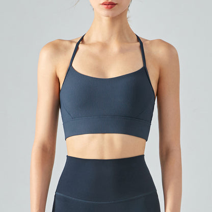 Spaghetti strap sports bra