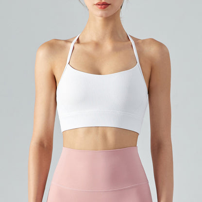 Spaghetti strap sports bra