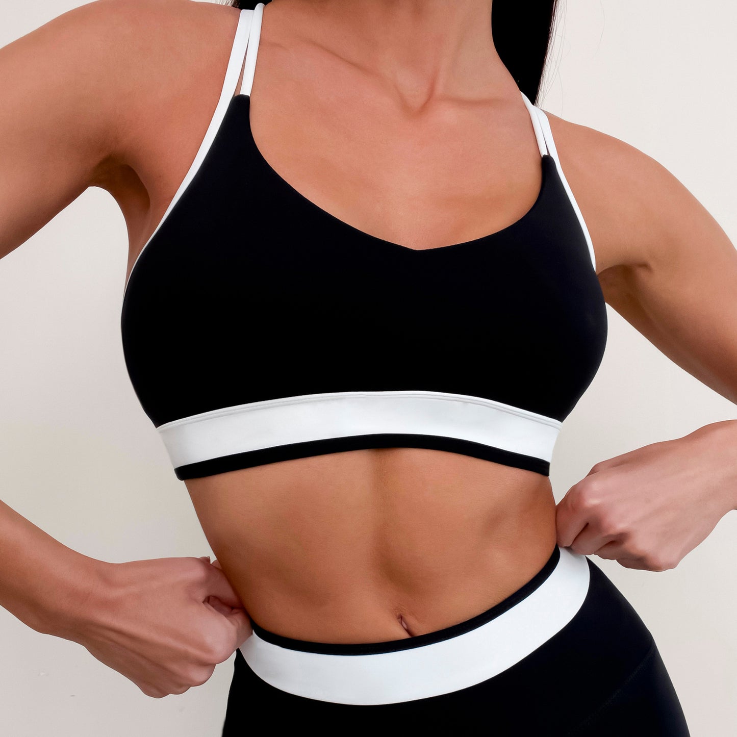 Mix and match brushed bra, shorts & leggings