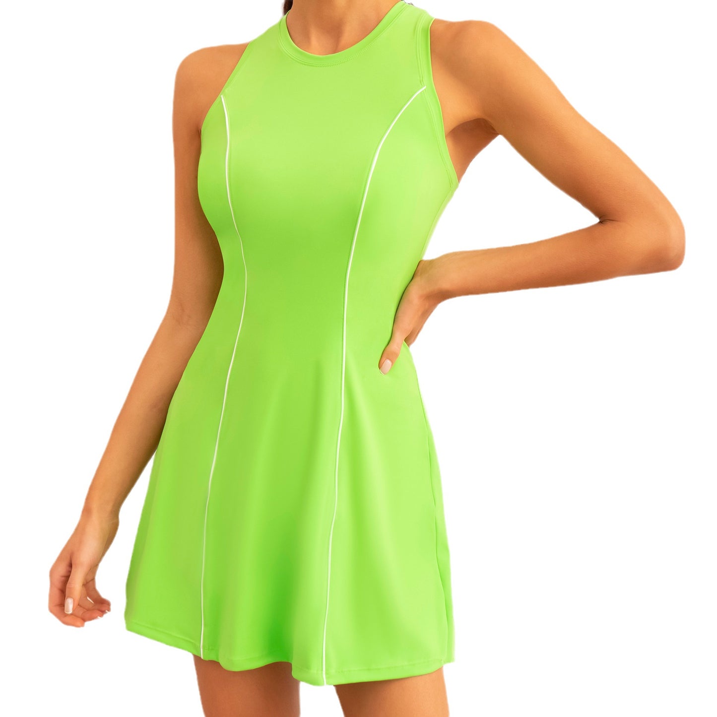 Cut out back tennis dress