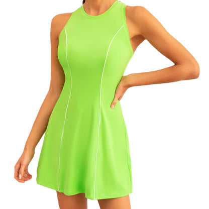 Cut out back tennis dress