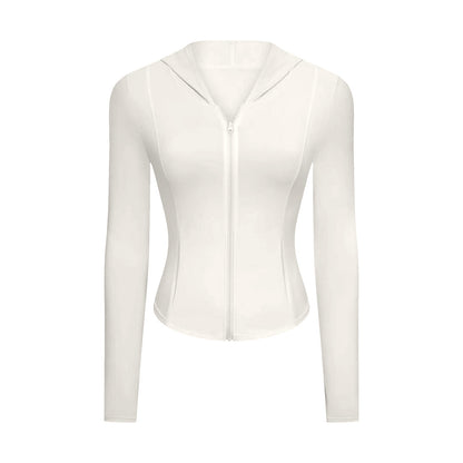 Zipper front hoodie