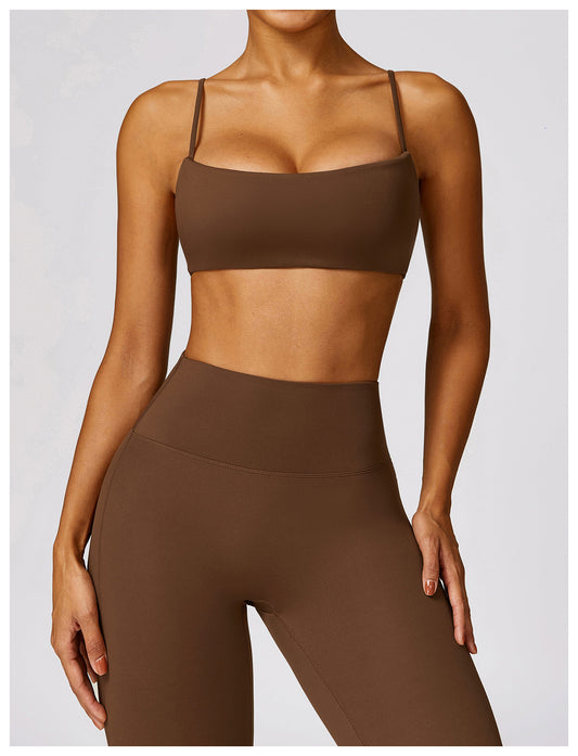 Seamless sports bra
