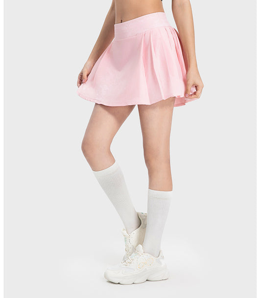 Pleated skort