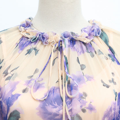 Printed matching set with belt