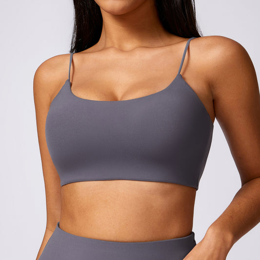 Seamless medium support bra