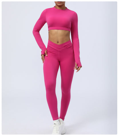 Seamless top & leggings set