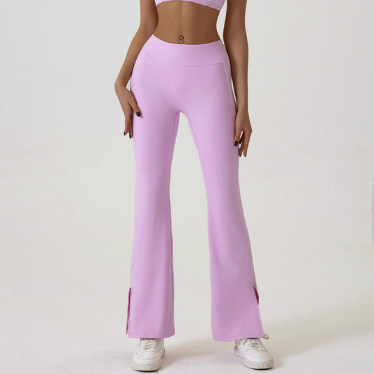 Contrast trim trousers