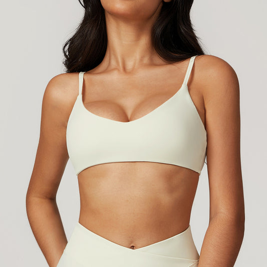 Seamless sports bra