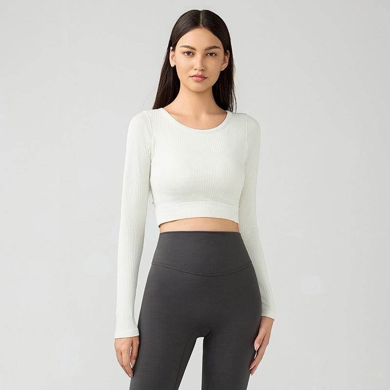 Full sleeve cropped top