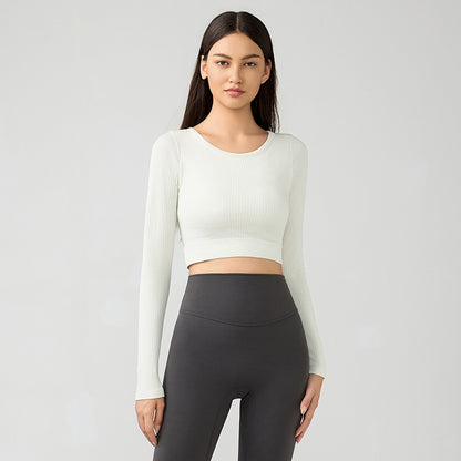 Full sleeve cropped top