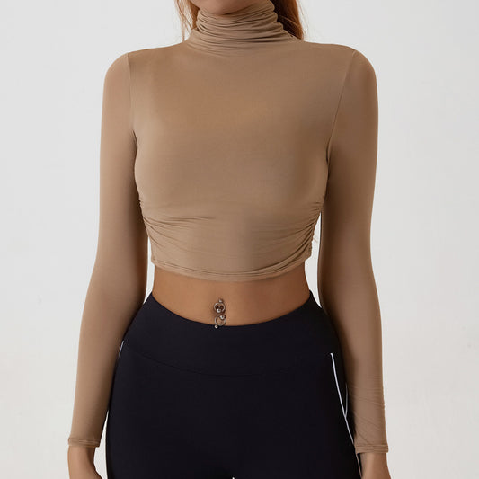 Full sleeve cropped top