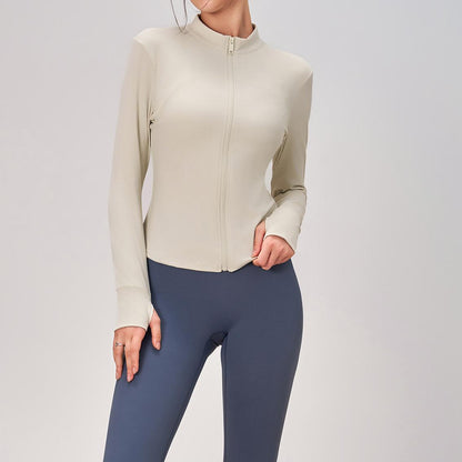 Zip front jacket