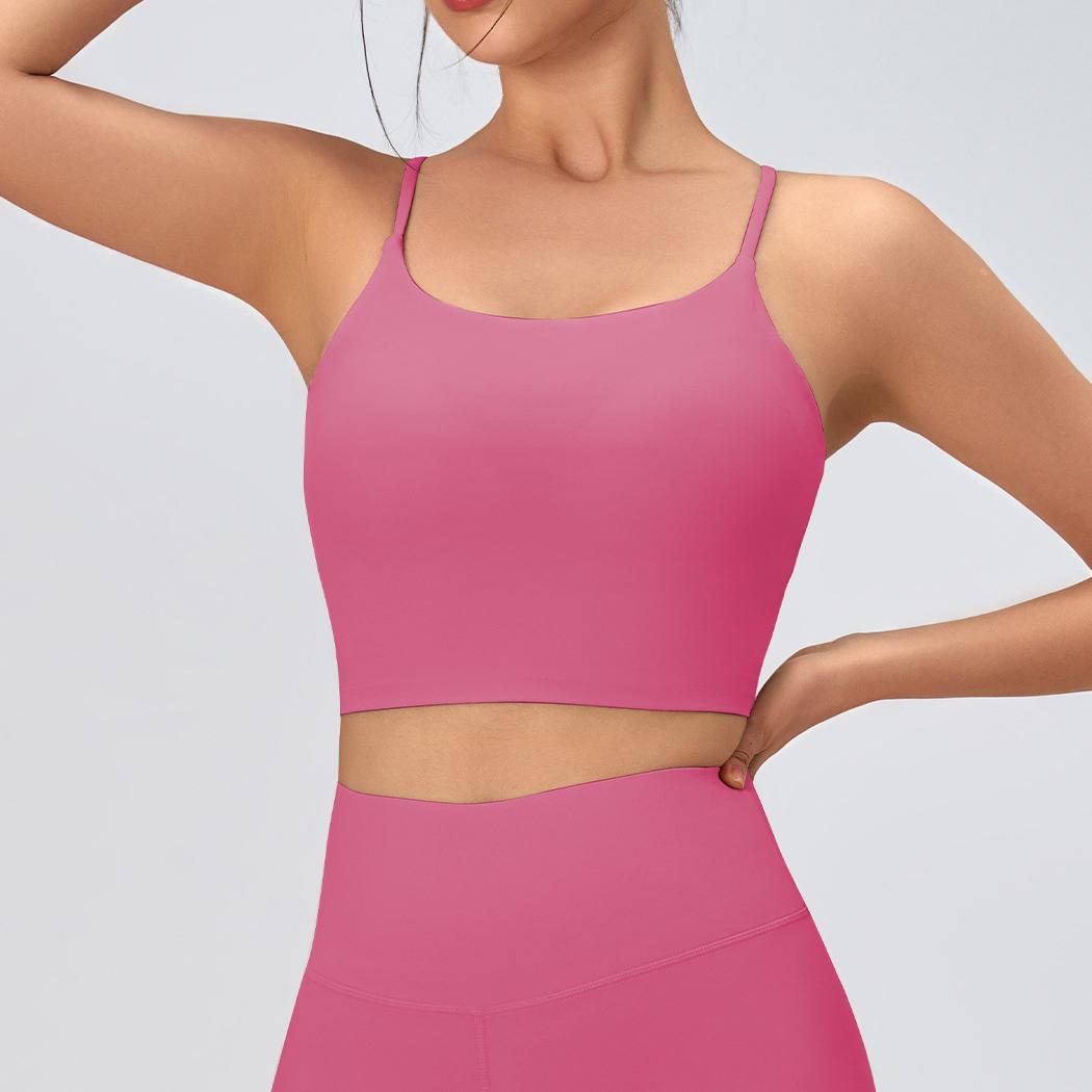 Seamless sports bra