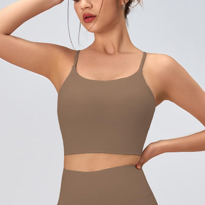 Seamless sports bra