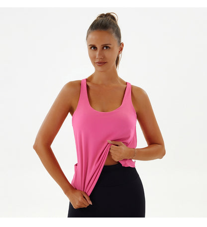 Cross back vest