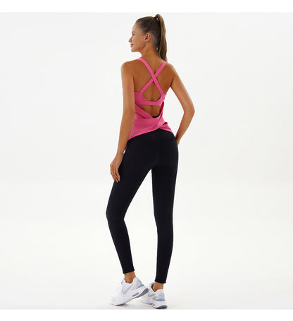 Cross back vest