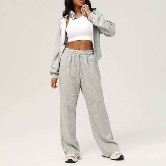 Matching hoodie and sweatpants set