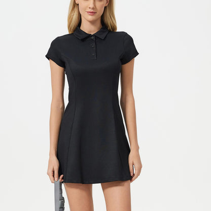 Collared sports dress