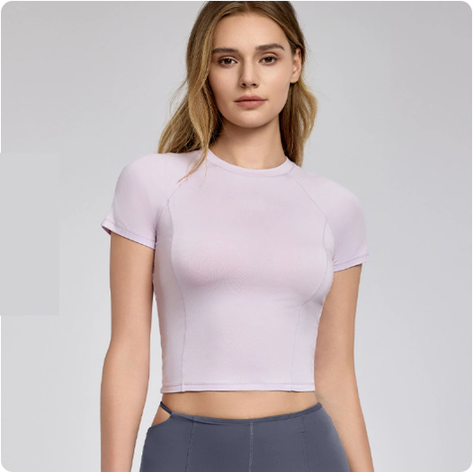Cropped T shirt