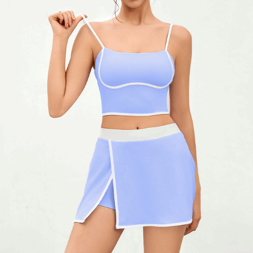 Matching crop top & Skort set