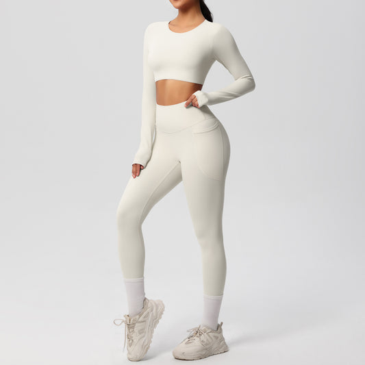 Brushed  Two Piece fitness set