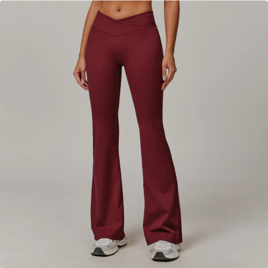 V shape waist trousers